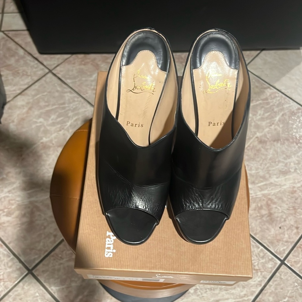 Roche Mule 120 Calf VIP/Cuoio
size 41.5